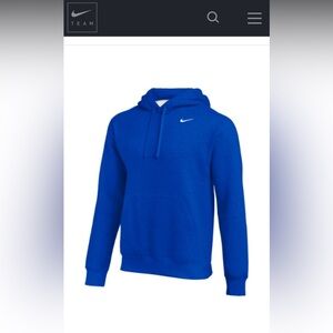 MEN'S NIKE TEAM CLUB PULLOVER HOODIE